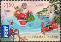 Santa Claus Coming Ashore