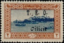 The Golden Horn overprinted