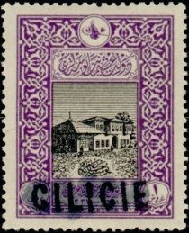 Post Hotel Istanbul overprinted