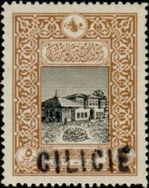 Post Hotel Istanbul overprinted