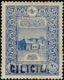 Post Hotel Istanbul overprinted