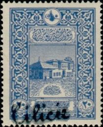 Post Hotel Istanbul overprinted