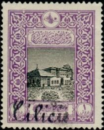 Post Hotel Istanbul overprinted