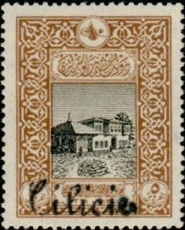 Post Hotel Istanbul overprinted