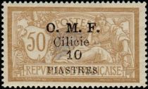 Type Merson - 1mm between Cilicie and face value