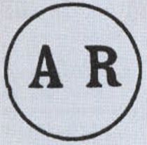 LT 185 overprinted AR in circle