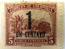 Coffee plantation Overprinted