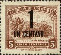 Coffee Plantation Overprinted