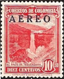 Tequendama falls Overprinted AEREO