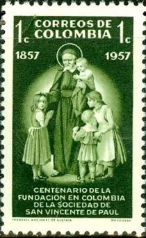 St. Vincent de Paul with children