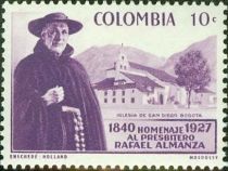 Father Rafael Almanza, Church of San Diego, Bogotá