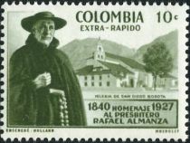 Father Rafael Almanza, Church of San Diego, Bogotá