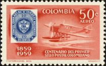 1859 Stamp, Seaplane