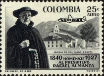 Father R.Almanza Overprinted