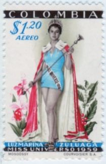 Luz Marina Zuluaga, Miss universe, 1959