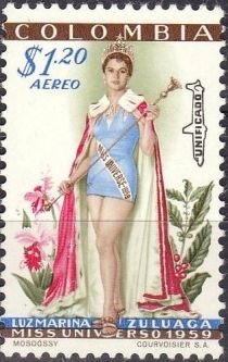 Luz Marina Zuluaga, Miss Universe 1959