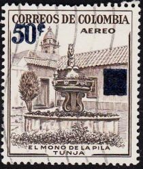 Mono Fountain, Tunja Overprinted