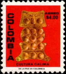 Owl, Gold Ornament, Calima