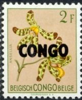 Ansellia africana overprinted CONGO