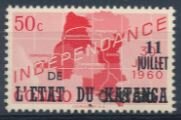 Independence (overprint KATANGA) Albertville overprint