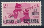 Independence (overprint KATANGA) Albertville overprint