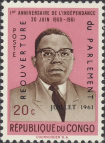 Overprint "REOUVERTURE du PARLEMENT"