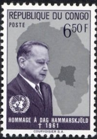 Dag Hammarskjöld (1905-1961) Secretary-general UNO