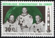 The astronauts of Apollo XI