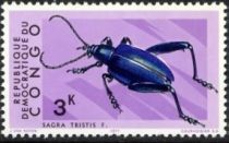 Jewelled Frog Beetle (Sagra tristes)