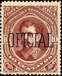 Ramón Bernardo Soto Alfaro overprinted "OFICIAL"