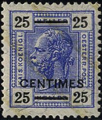 Overprinted issue 1904