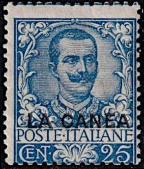 Italy Stamps Overprint "LA CANEA"