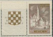 Zagreb's Old Cathedral - overprinted