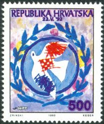 1st anniversary of Membership of Croatia in UN