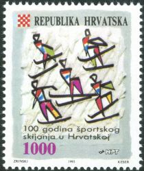 The 100th Anniversary of the Sporting Skiing in Croatia