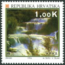 Waterfall Skradinski buk in Krka National Park