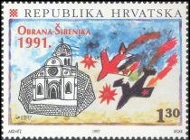 Air Attack on Sibenik, 1991