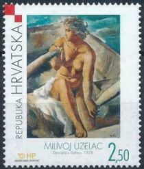 Milivoj Uzelac: "Girl in the Boat" (1928)