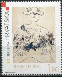 Slavko Kopac: "Flower Girl II"