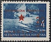 Drina - overprint