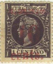 King Alfonso XIII, Habilitado surcharge