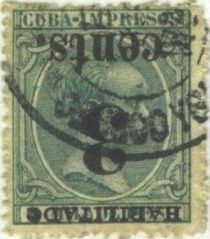 King Alfonso XIII, Habilitado surcharge