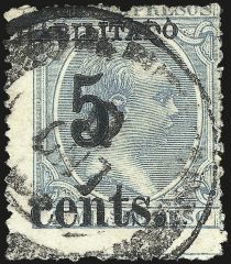 King Alfonso XIII, Habilitado surcharge