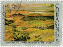 View of Santiago de Cuba, by Hernandez Giro