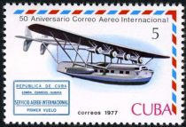 Flying boat "American Clipper" and first flight cachet