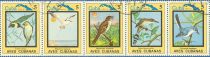 Birds of Cuba (strip of 5)