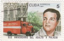 José Antonio Echeverria, Palace and Postal Van