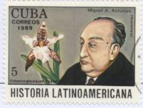 Miguel Asturias (1899-1974) and Odontoglossum rossii