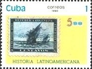 Stamp of Argentina