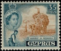 Queen Elizabeth II & Harvest in Mesaoria